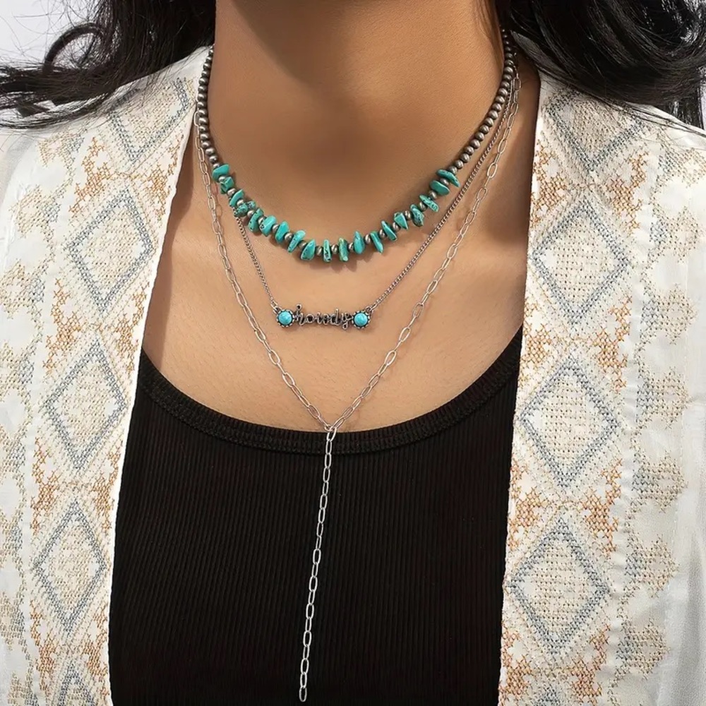 Turqoise Western Necklace